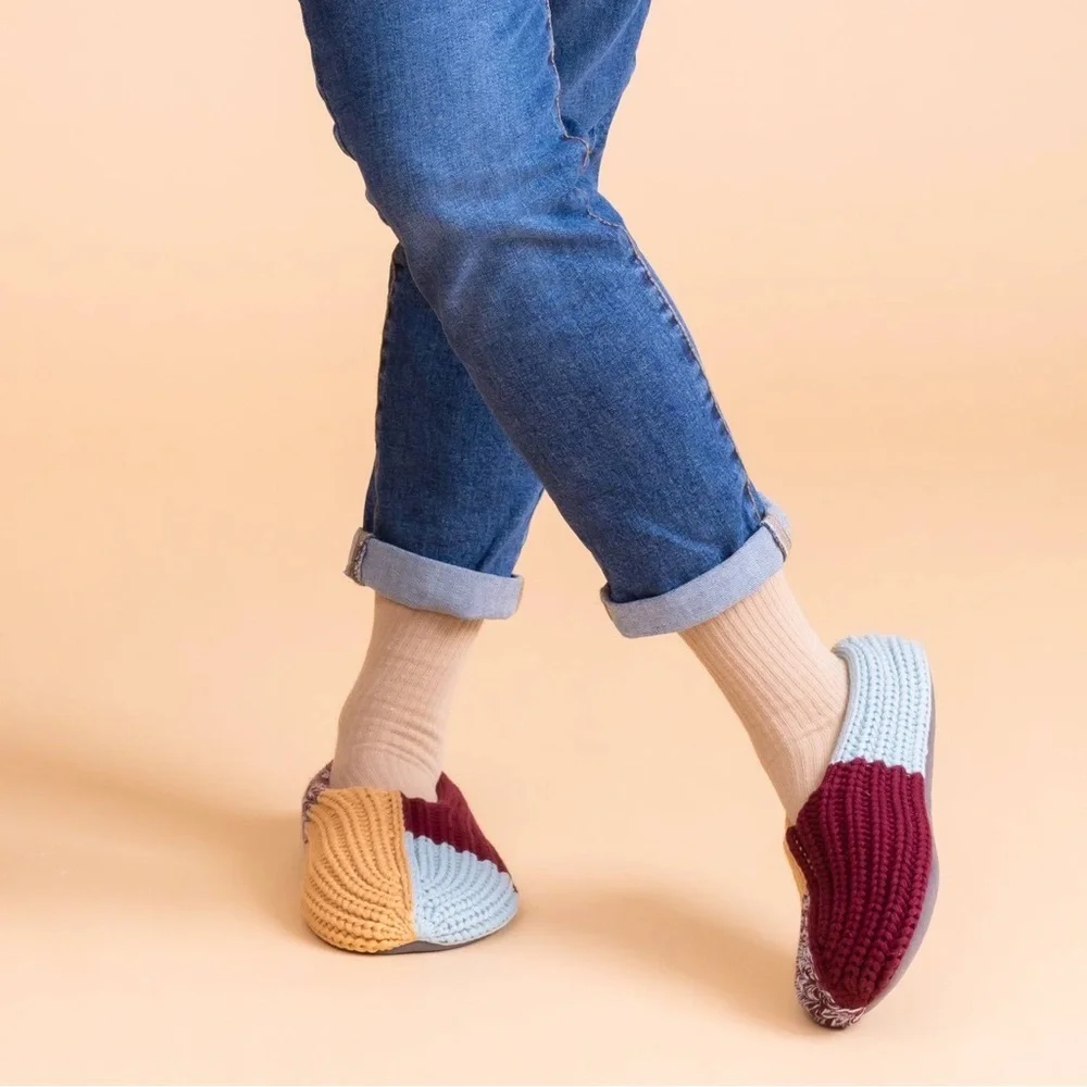 QUATTRO KNIT SLIPPERS